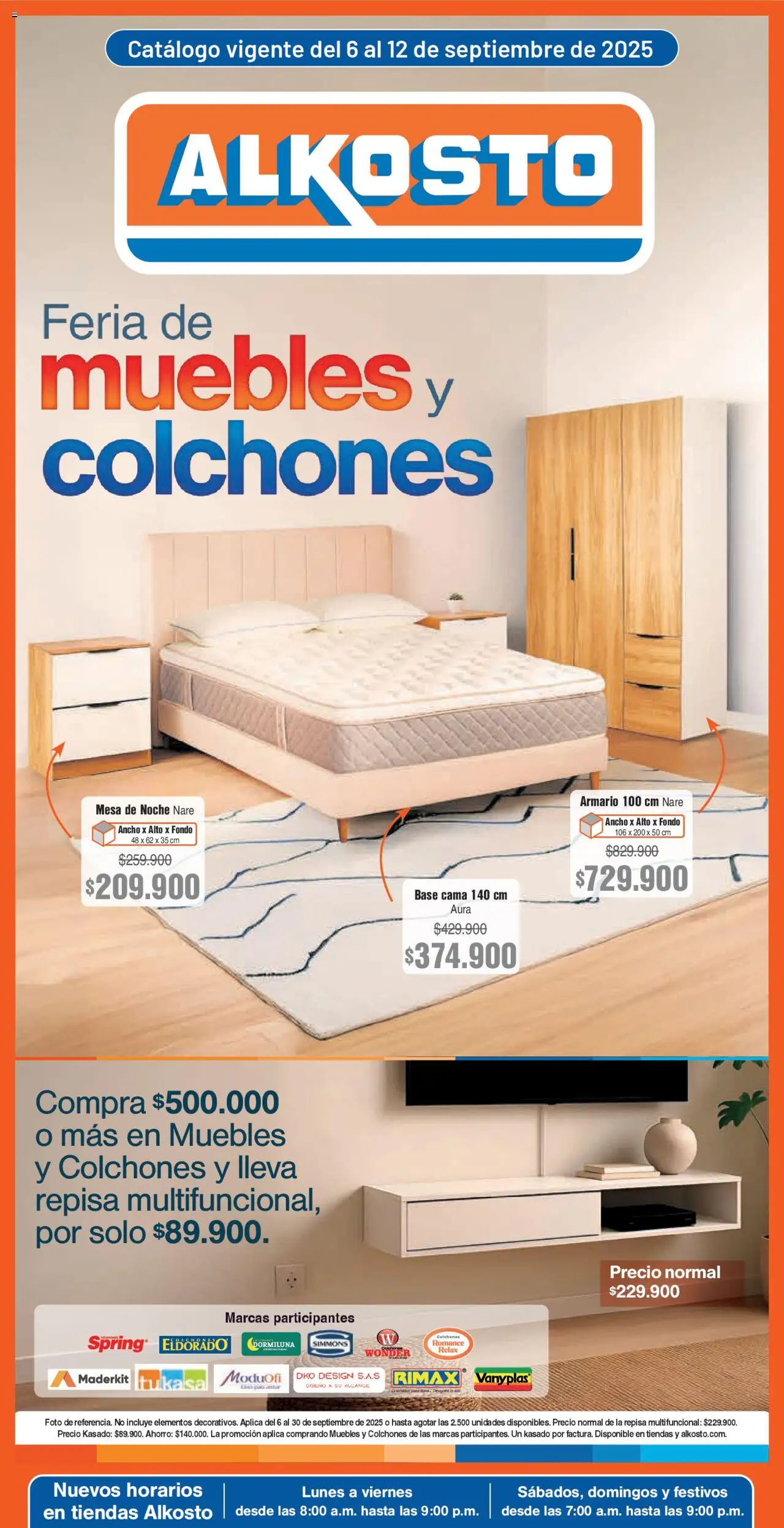 Alkosto Folleto > 06/09 - 12/09/2025 > Ofertas