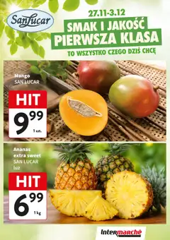 Pogląd gazetki "Świeży Hit" ze sklepu Intermarche ważnej od 27.11.2025