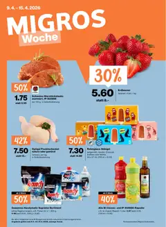 Vorschau des Merkblatts Migros aktionen vom Shop Migros gültig von 09.04.2026 bis 15.04.2026