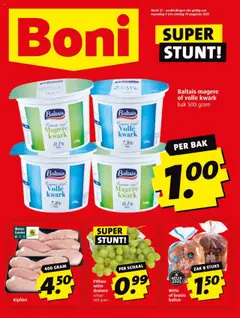 Voorbeeld van Folder week 32 van winkel Boni geldig vanaf 04-08-2025