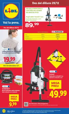 Vista previa del folleto de la tienda Lidl válido desde el 29/12/2025 