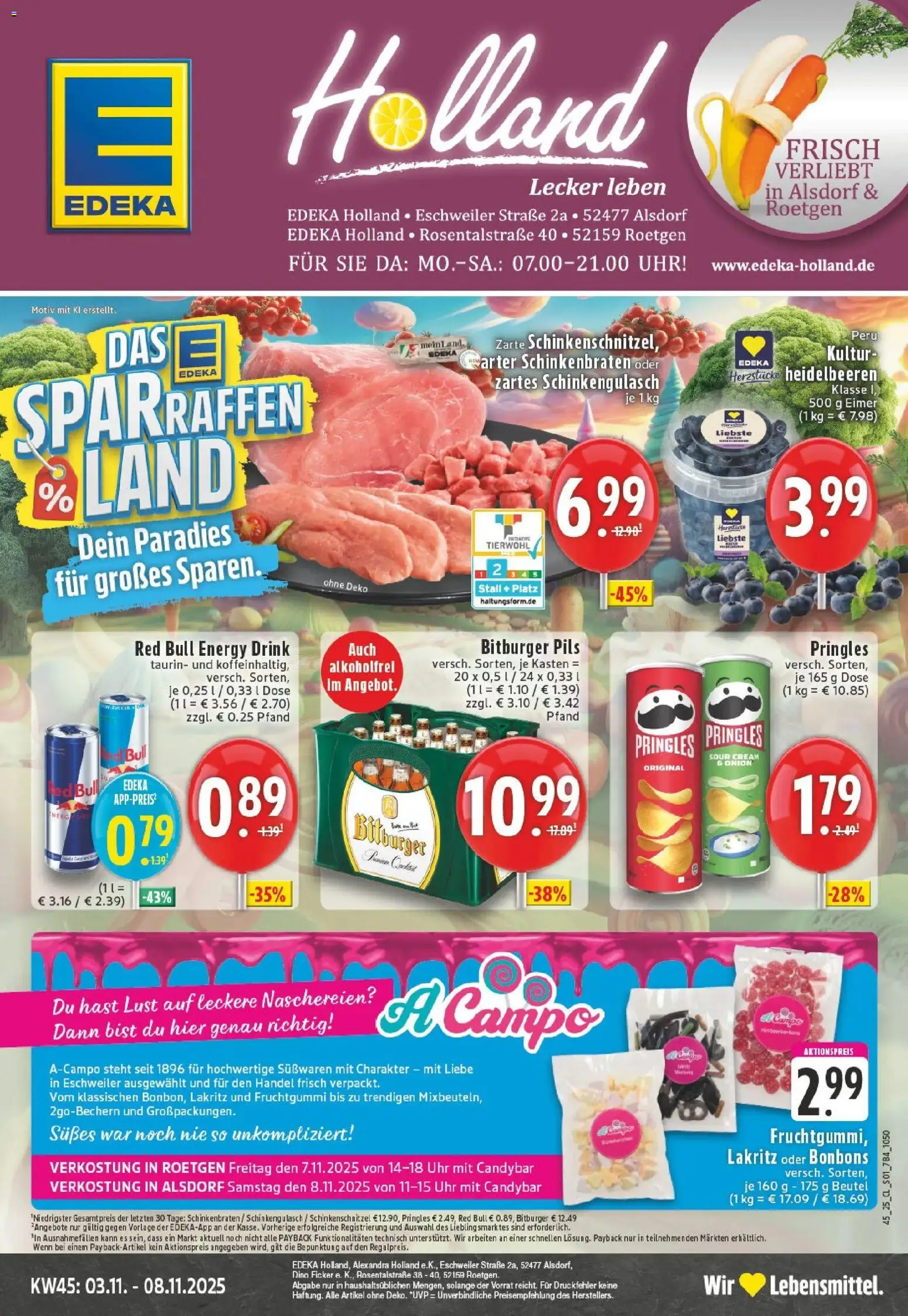 Vorschau von dem Prospekt des Geschäftes Edeka, gültig ab dem 02.11.2025