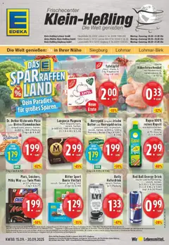 Vorschau von dem Prospekt des Geschäftes Edeka, gültig ab dem 14.09.2025