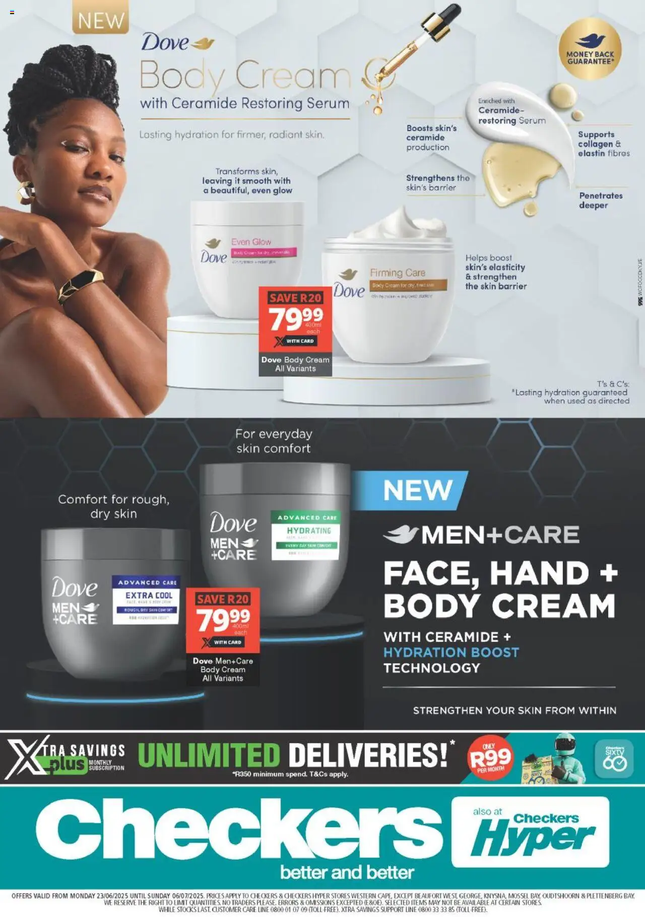Checkers Western Cape - Dove Promotion 23/06 - 06/07/2025 >> Catalogue