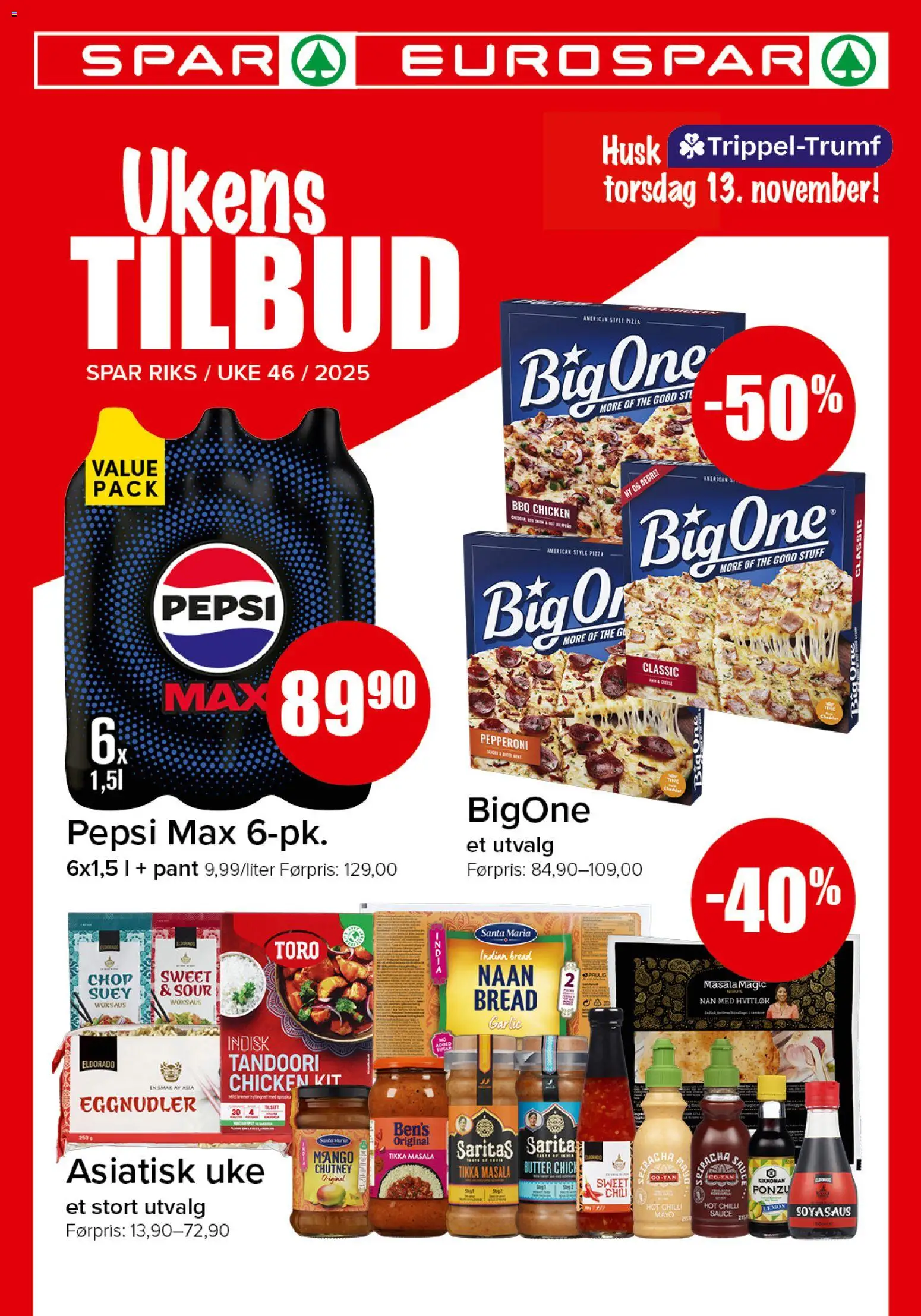 Forhåndsvis Kundeavis fra butikk Spar gyldig fra 10/11/2025