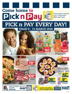 Preview of Pick n Pay flyer valid from 09/03/2026