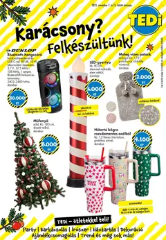 TEDi - Akciós újság TEDi megtekintése, amely érvényes 2025.11.07.-től