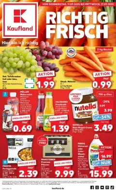 Vorschau von dem Prospekt des Geschäftes Kaufland, gültig ab dem 11.09.2025