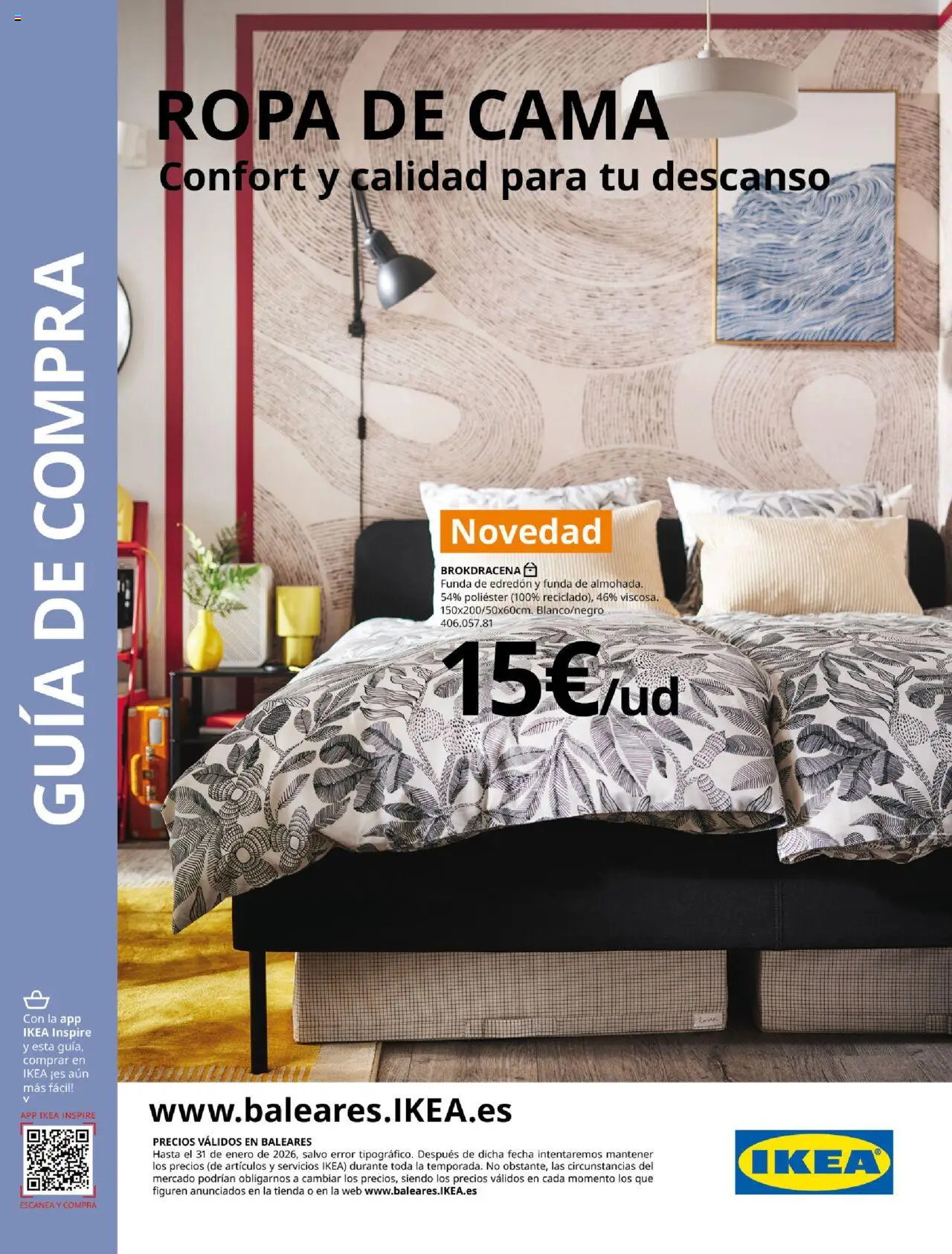 IKEA catálogo 01/09/2025 - 31/01/2026/2025 >> Ropa de Cama