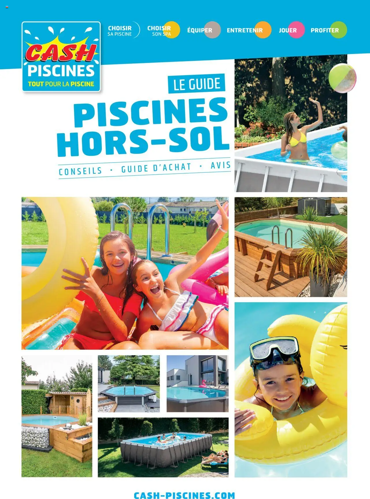 Prévisualisation de Guide piscines hors-sol du magasin Cash Piscines formulaire valide 01/03/2024