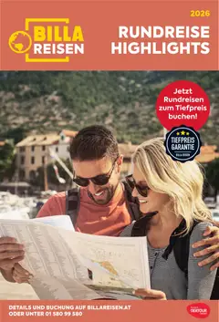 Vorschau der Angebote: Billa Billa- Billa Reisen Rundreise Highlights gültig ab 01.01.2026
