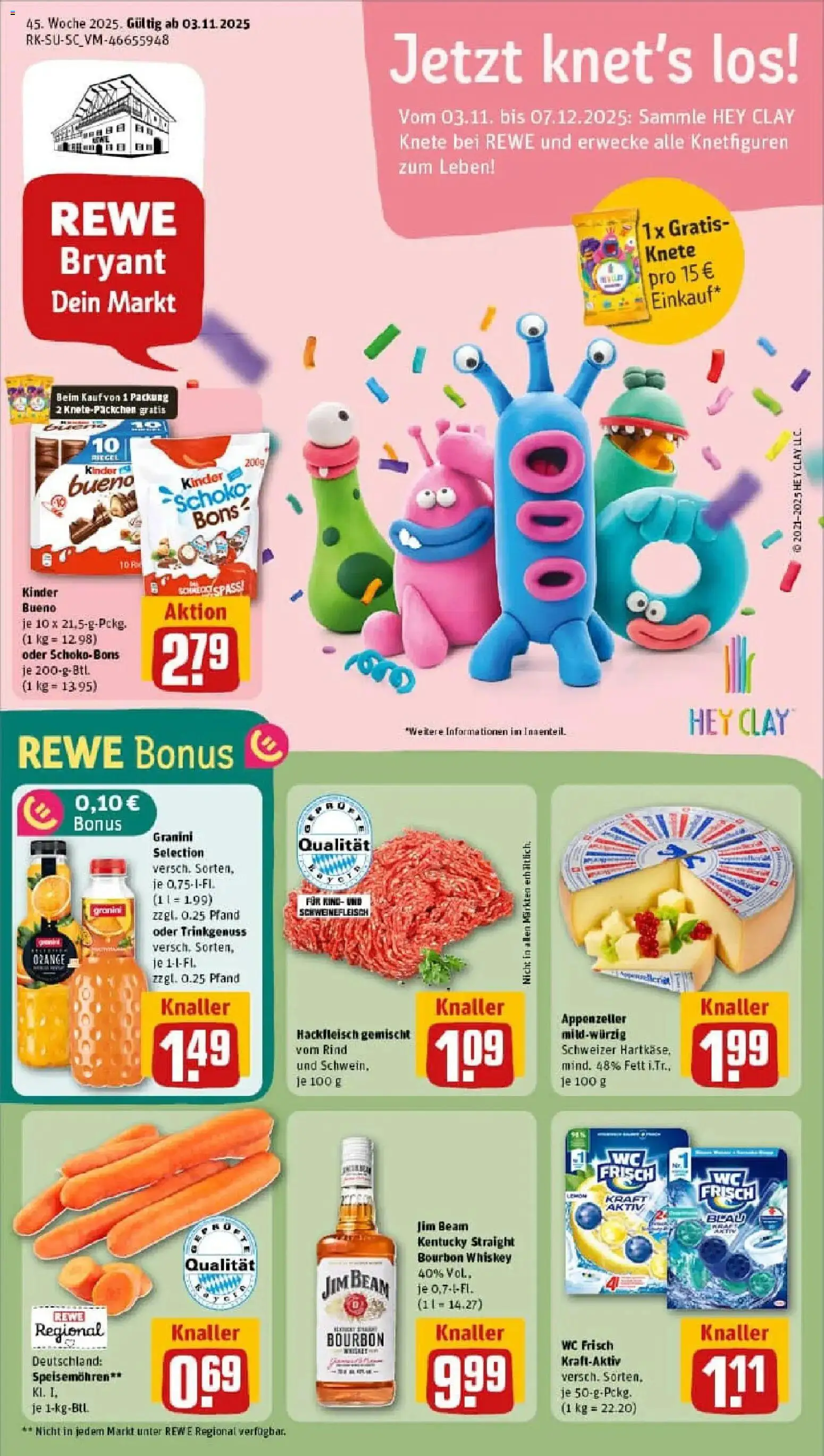 Vorschau von dem Prospekt des Geschäftes Rewe, gültig ab dem 02.11.2025