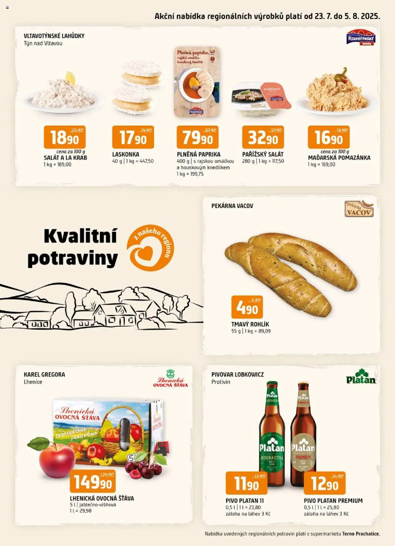  Terno Leták - Prachatice (23.07.2025 - 05.08.2025)