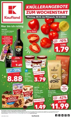 Vorschau von dem Prospekt des Geschäftes Kaufland, gültig ab dem 08.12.2025