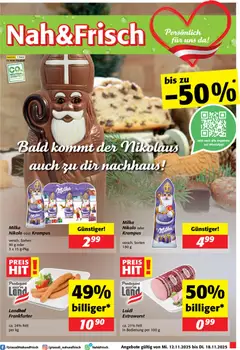 Vorschau der Angebote: Nah und Frisch Flugblatt gültig ab 12.11.2025
