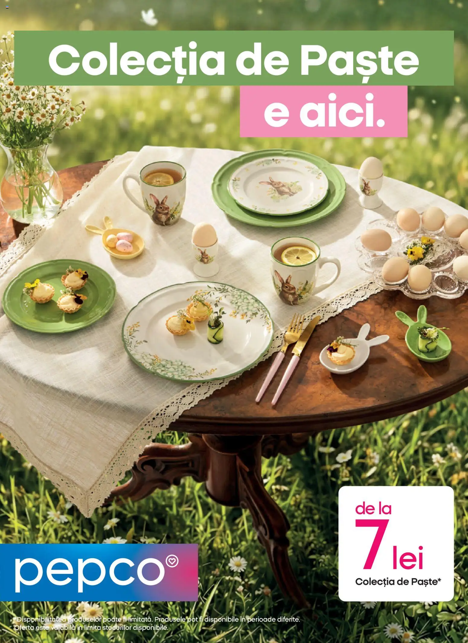 Previzualizarea de cataloage: Pepco Pepco Catalog Deschidere magazin Afumați valabil de la 09.04.2026
