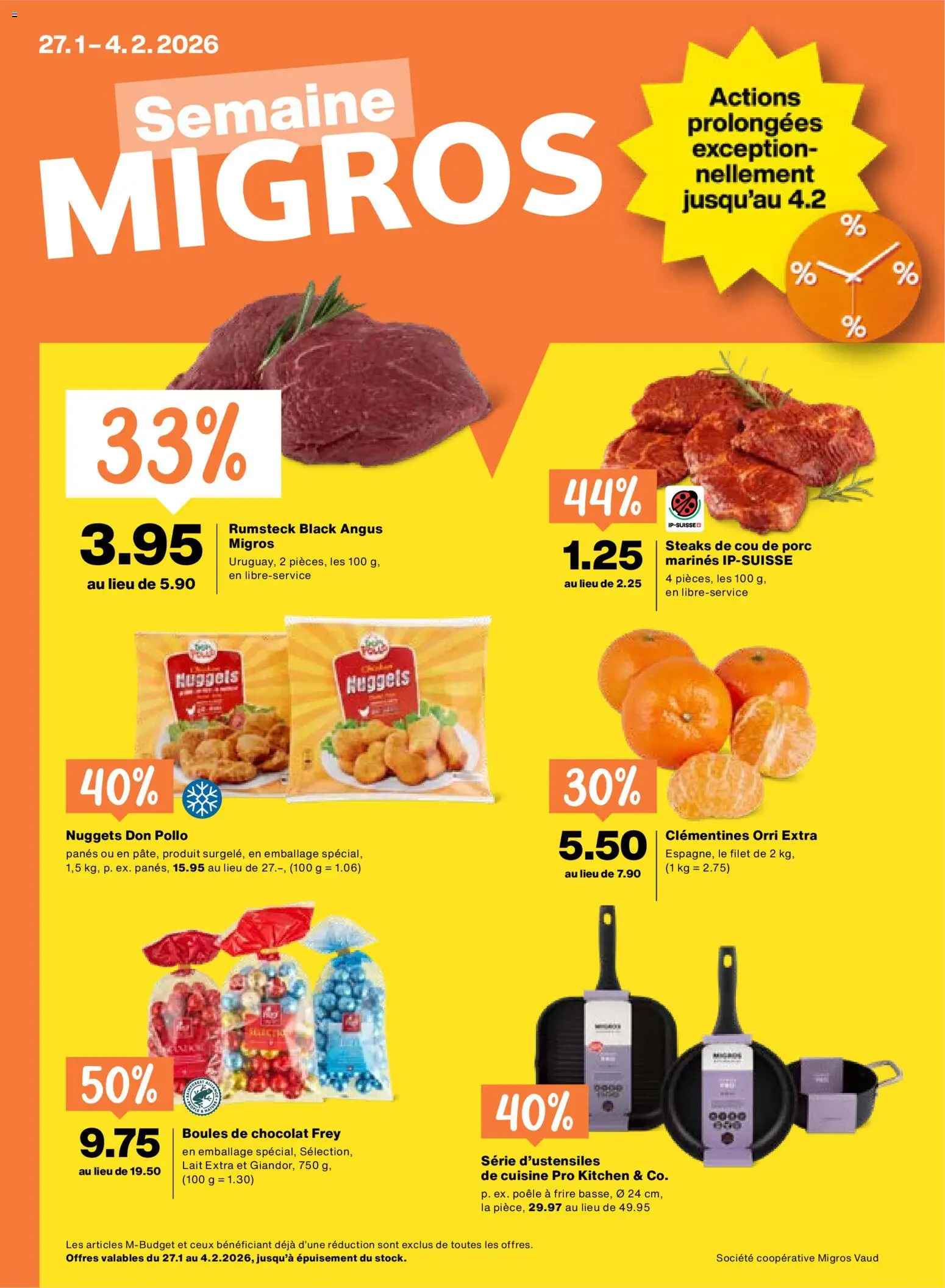 Vorschau des Merkblatts Aktionen FR vom Shop Migros gültig von 27.01.2026 bis 04.02.2026
