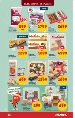PENNY - Akciós újság PENNY megtekintése, amely érvényes 2025.12.11.-től | Oldal: 17