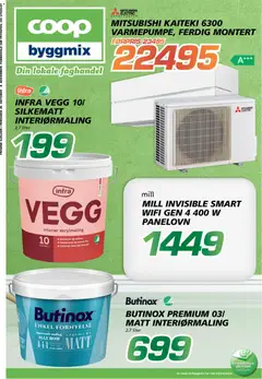 Forhåndsvis Kundeavis fra butikk Coop Byggmix gyldig fra 26/10/2025
