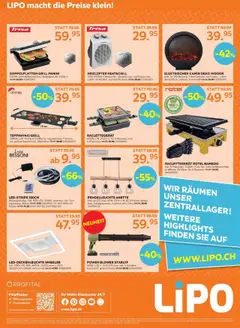 Vorschau des Merkblatts Aktionen vom Shop Lipo gültig von 21.10.2025 bis 03.11.2025 | Seite: 12