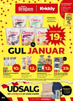 Eksempel på tilbudsavis Tilbudsavis fra butik Kvickly gyldig fra 01/01/2026
