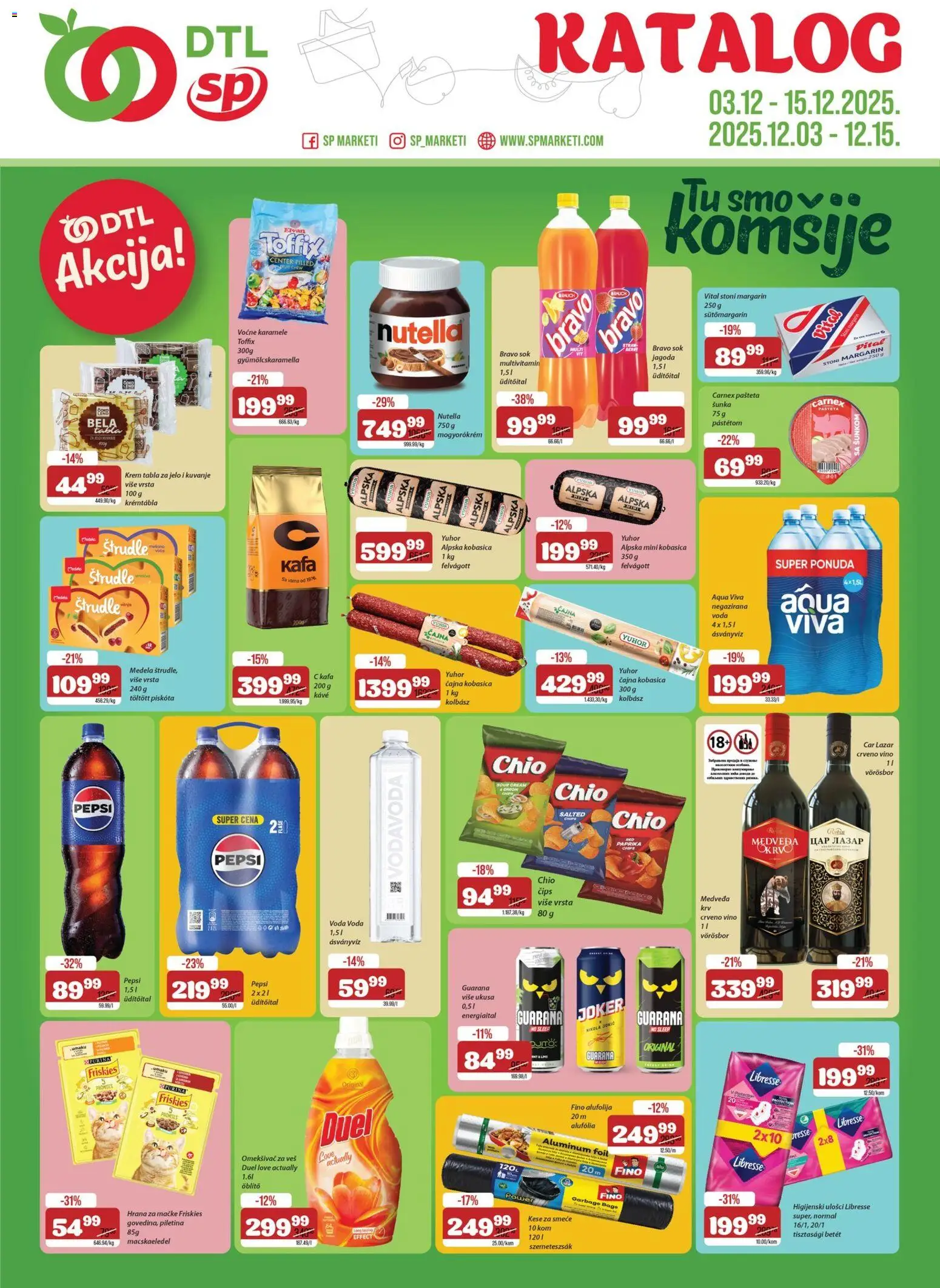 Pregled Senta Promet kataloga - važi od 03.12.2025