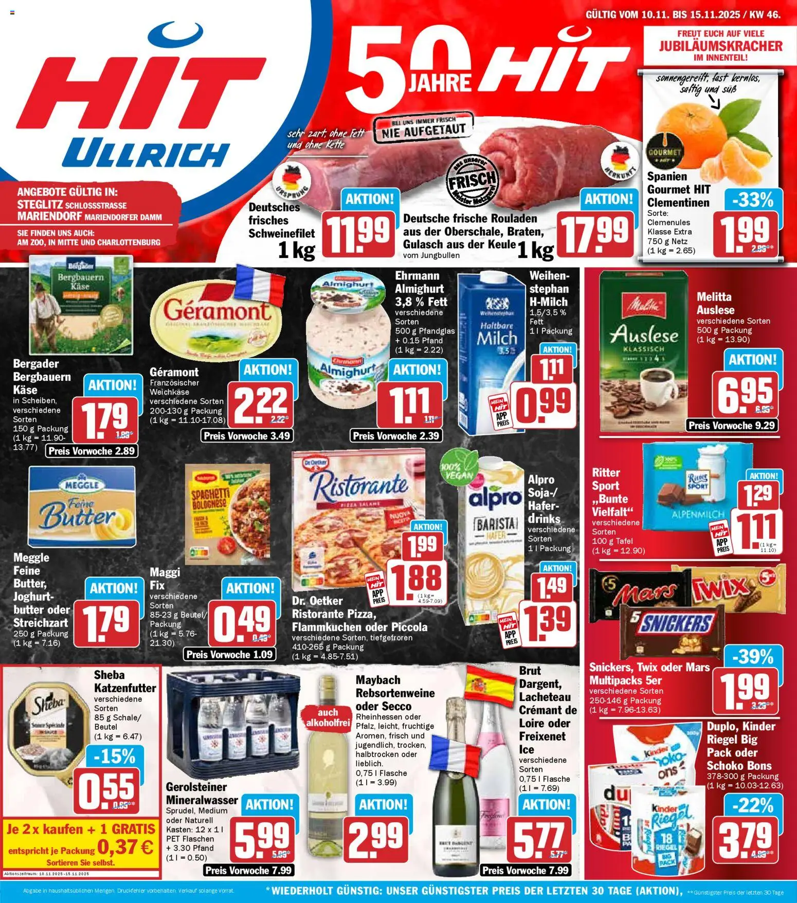 Vorschau von dem Prospekt des Geschäftes HIT, gültig ab dem 10.11.2025