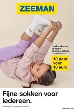 Voorbeeld van Folder van winkel Zeeman geldig vanaf 10-01-2026