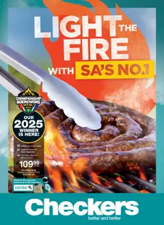 Preview of Checkers flyer valid from 15/09/2025