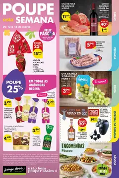 Pré-visualização do folheto da loja Pingo Doce válida a partir de 12/03/2026