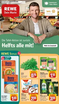 Vorschau von dem Prospekt des Geschäftes Rewe, gültig ab dem 22.02.2026