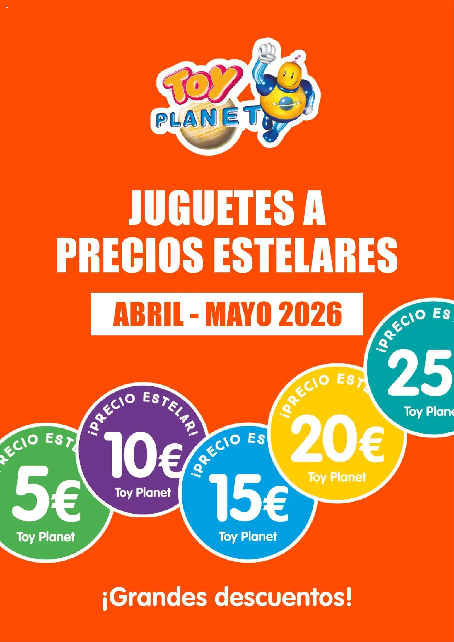 Vista previa del folleto de la tienda Toy Planet válido desde el 22/04/2026 
