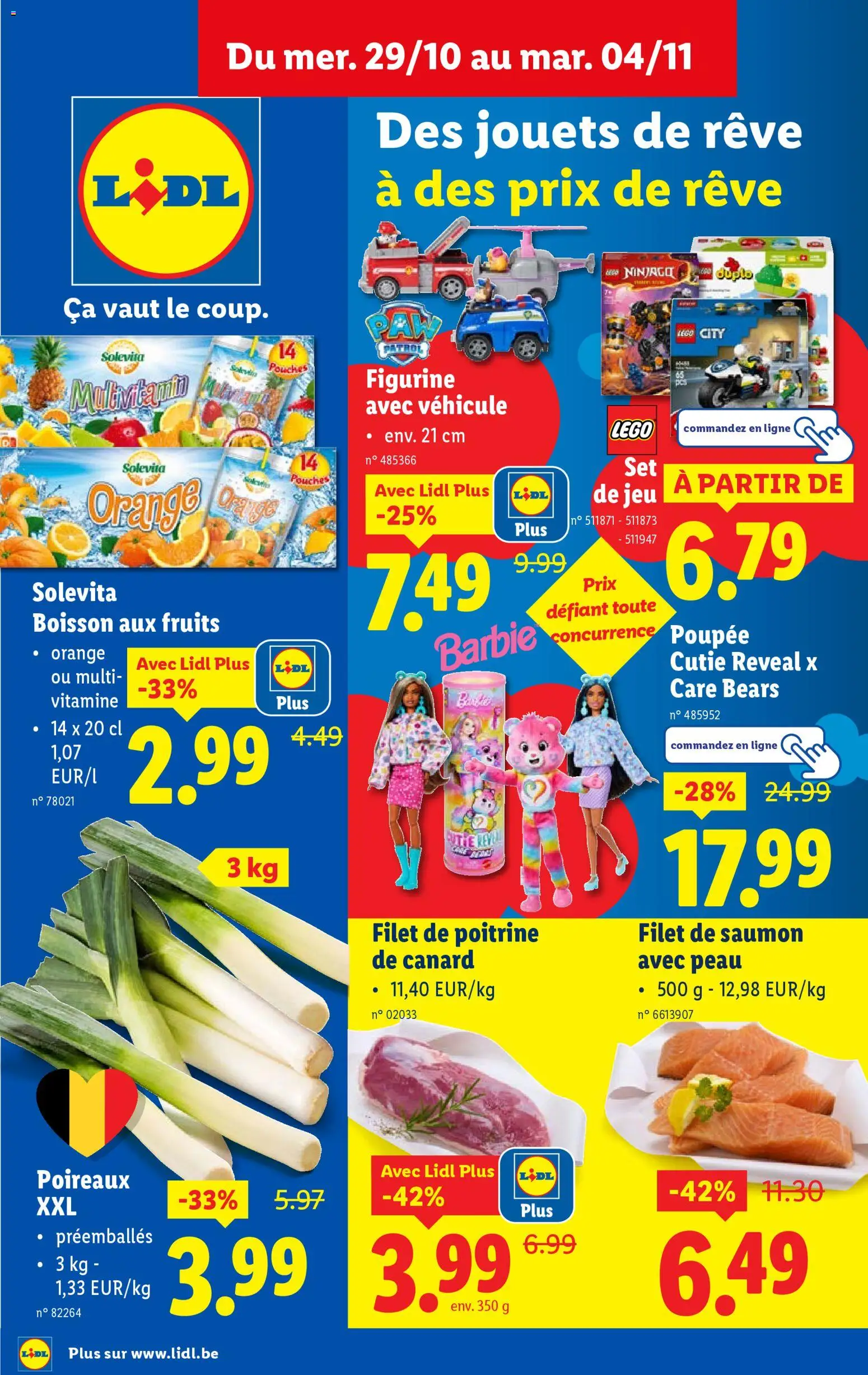 Lidl shop Folder week 44 geldig vanaf 29/10/2025 - Paginanummer 1