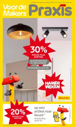 Voorbeeld van Folder van winkel Praxis geldig vanaf 23-02-2026