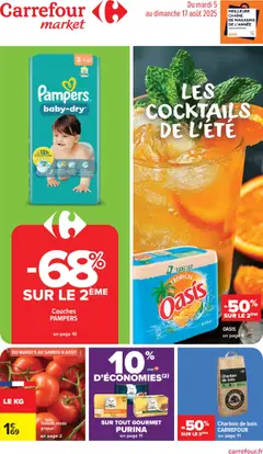 Prévisualisation de Catalogue de la semaine 31 du magasin Carrefour Market formulaire valide 05/08/2025