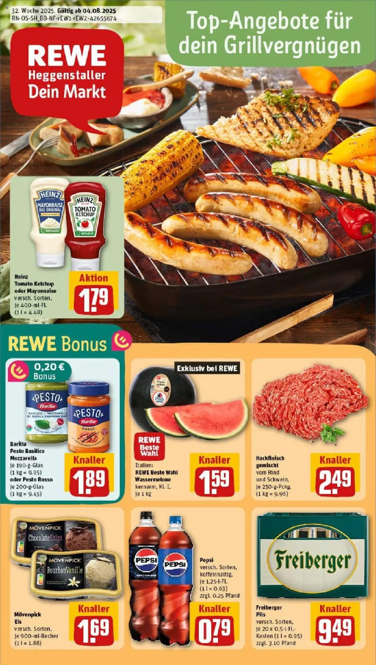REWE Prospekt ab 03.08.2025 nächste Woche - Prospekt Thalheim (Erzgebirge)	