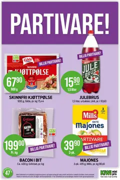 Forhåndsvis Kundeavis fra butikk Kiwi gyldig fra 17/11/2025 | Side: 22