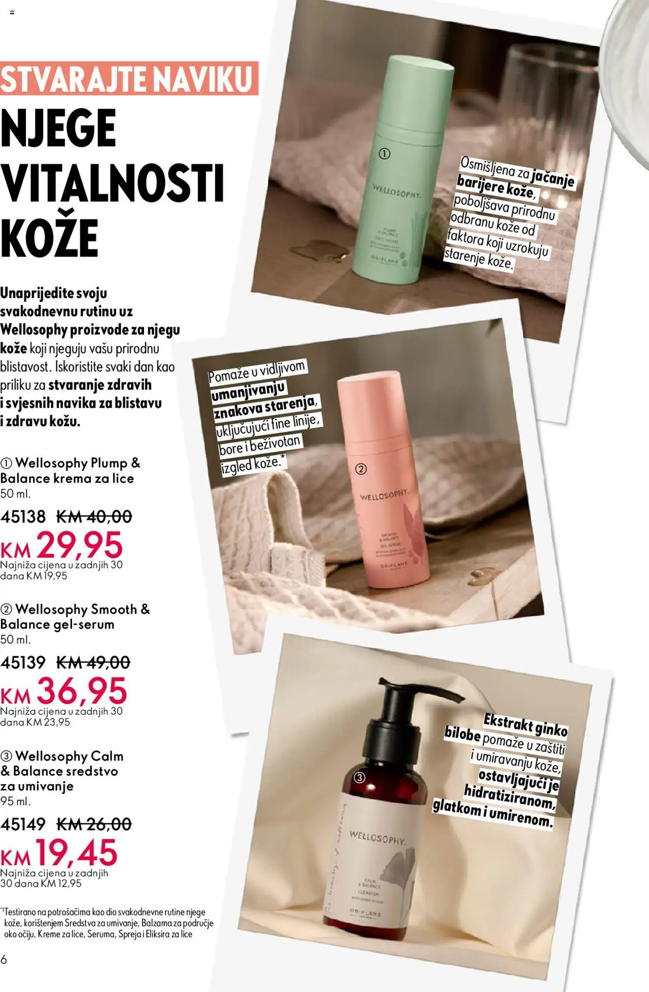 Pregled letka Katalog trgovine Oriflame vrijedi od 2025.10.08