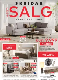 Forhåndsvis Kundeavis fra butikk Skeidar gyldig fra 10/10/2025