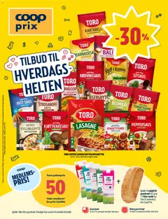 Forhåndsvis Kundeavis fra butikk Coop Prix gyldig fra 01/01/2026