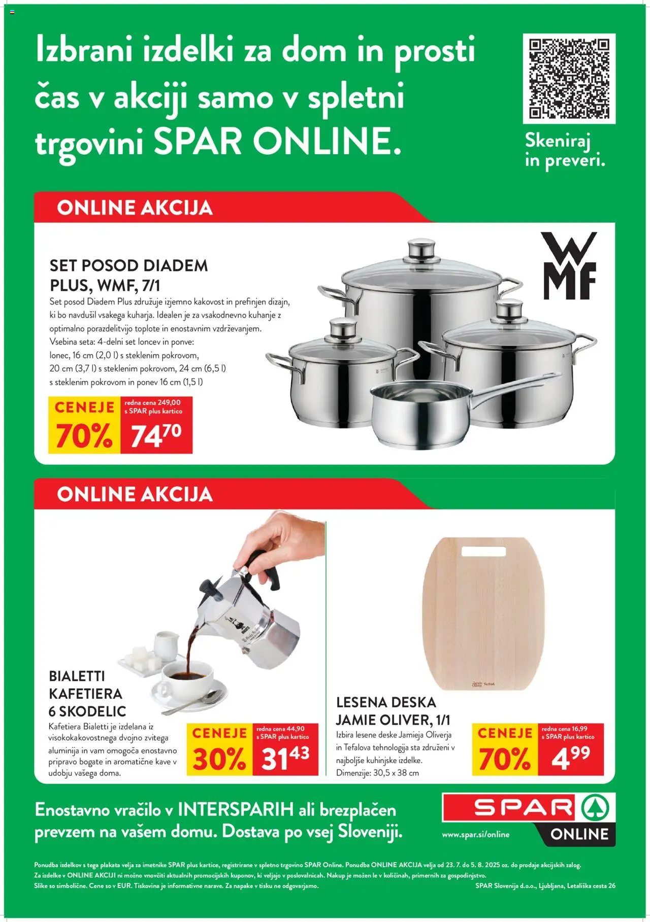 Spar Katalog online 30/25 od 23.07.2025 > Aktualna ponudba - stran 1
