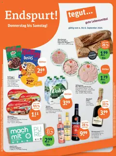 Vorschau von dem Prospekt des Geschäftes Tegut, gültig ab dem 01.09.2025