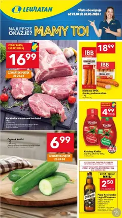 Pogląd gazetki "Lewiatan gazetka - Warszawa" ze sklepu Lewiatan ważnej od 23.04.2026
