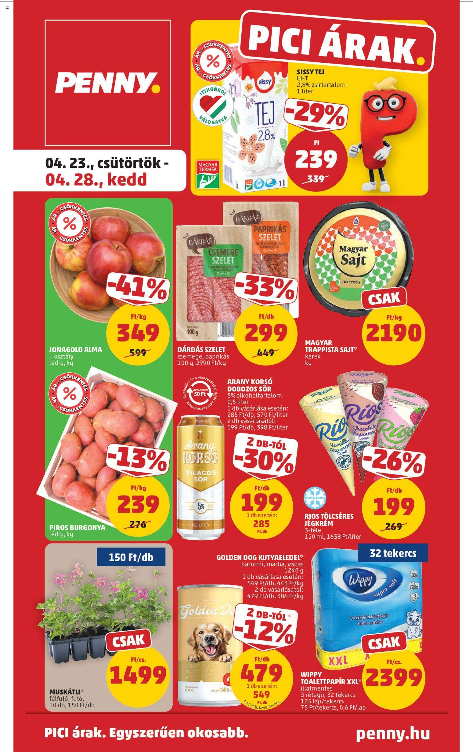 Akciós újság Spar 04.23.