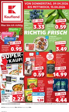 Vorschau von dem Prospekt des Geschäftes Kaufland, gültig ab dem 09.04.2026