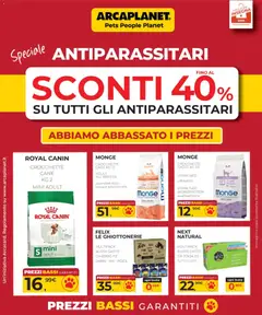Anteprima dell'opuscolo Arcaplanet volantino dal negozio Arcaplanet valido da 02/03/2026