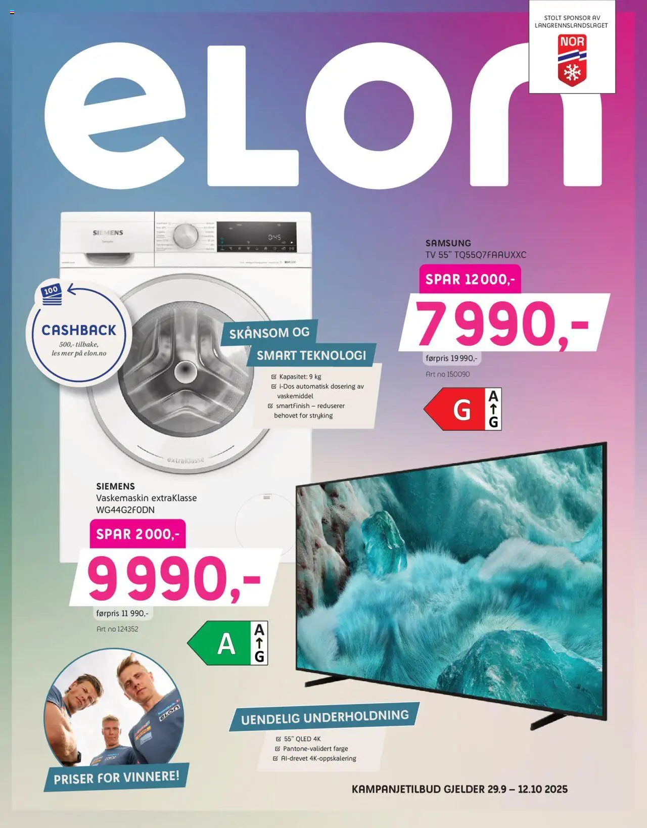 Kundeavis Elon gyldig fra 29/09/2025 - Sidenummer 1