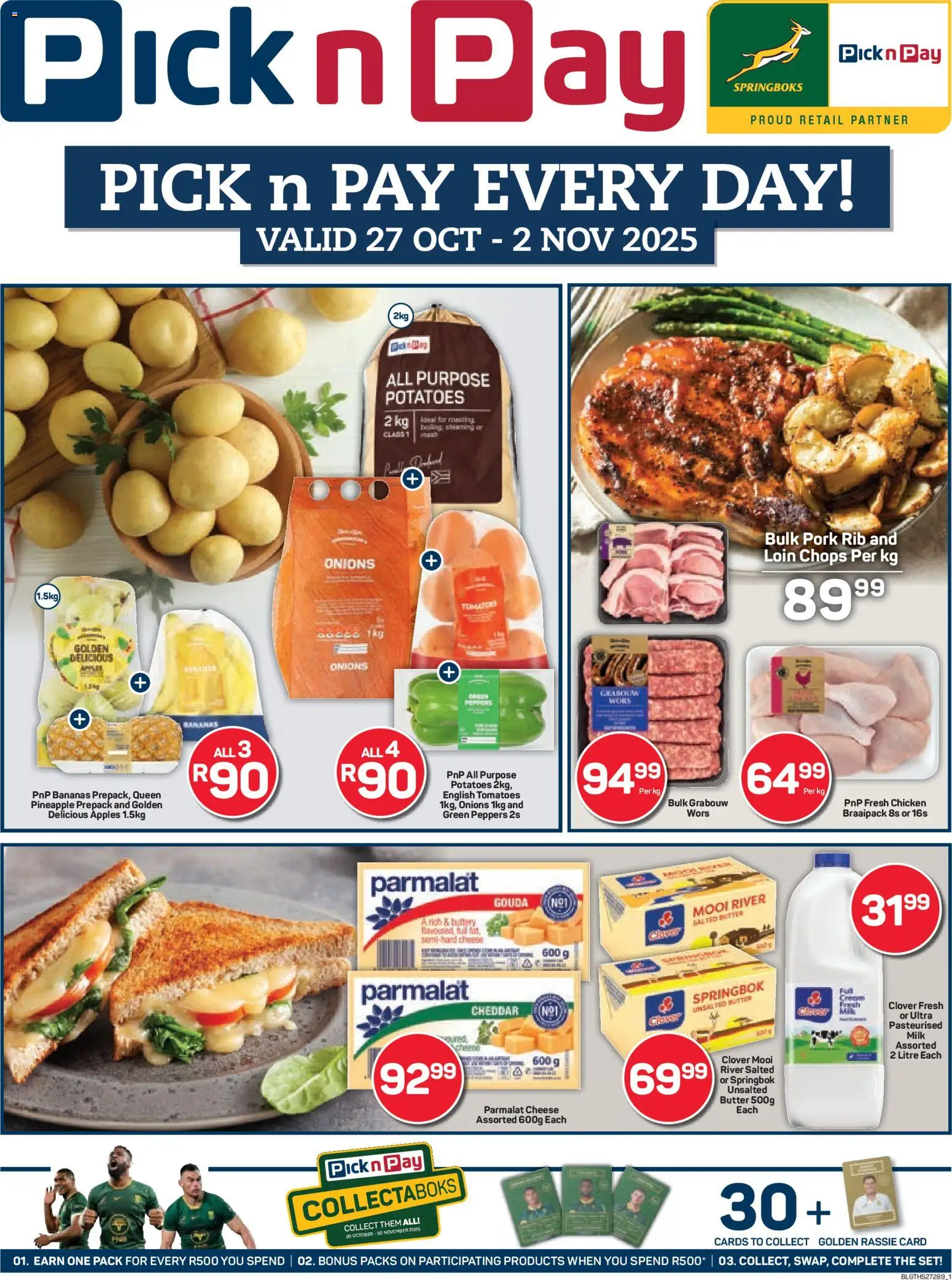 Pick n Pay Inland provinces - Weekly Specials from 27/10 - 02/11/2025 > Promotions