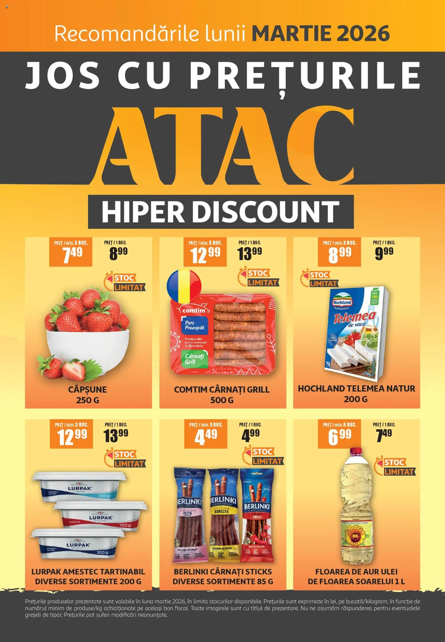 Previzualizarea de cataloage: ATAC ATAC Catalog nou valabil de la 01.03.2026