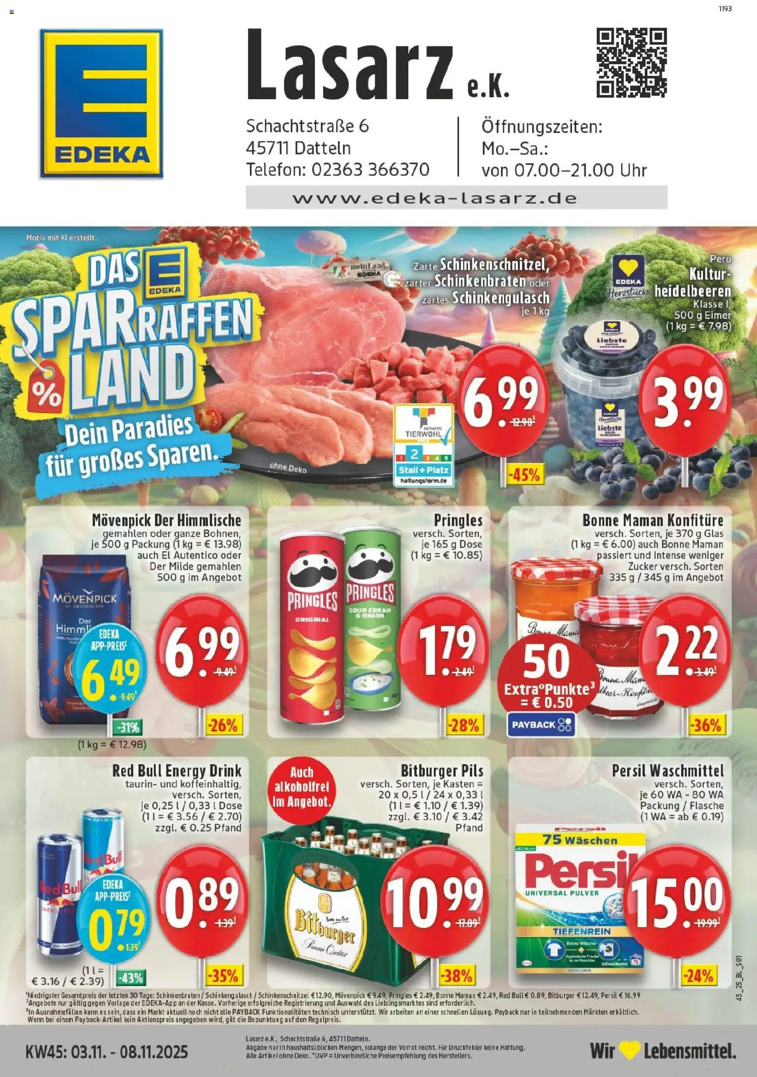 Vorschau von dem Prospekt des Geschäftes Edeka, gültig ab dem 02.11.2025